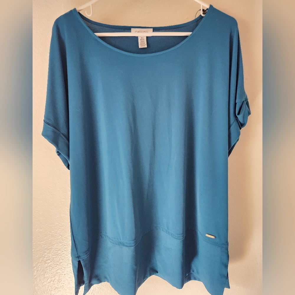 Calvin Klein Teal Blouse